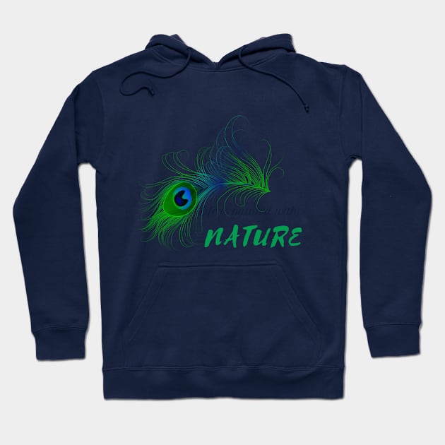 Life is Painted with Nature Hoodie by Stipper